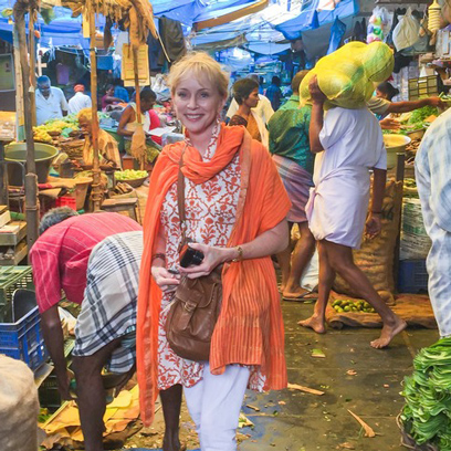 Victoria Lautman in India